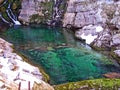 The Savica Waterfall, Savica Falls, Source of savica or Slap Savica, Triglav National Park - Ukanc, Slovenia