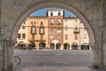 SAVIGLIANO, CUNEO, Italy :piazza santarosa