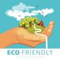 Saving Of Environment Poster