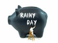Saving for a Rainy Day Royalty Free Stock Photo