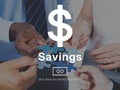 Savings Money Financial Accounting Banking Concept Royalty Free Stock Photo