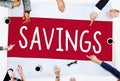 Savings Save Accounting Banking Money Concept Royalty Free Stock Photo