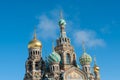 The Savior on the Blood church Saint Petersburg, Russia Royalty Free Stock Photo