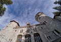 Savoia Castle - Gressoney-Saint-Jean, Valle d`Aosta region, Italy