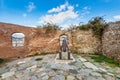 Cannon of Priamar fortress in Savona, Italy