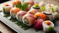 Savor Artistry: Delight in the Authentic Flavor of a Classic Sushi Platter