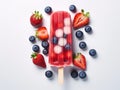 Sweet Summer Delight: A Delectable Strawberry Popsicle Creation!