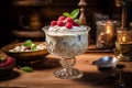 Savor the exquisite flavor of Syllabub Strawberry, captured in a delightful image.