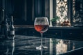 Savor the Finer Things: Red Wine and Black Marble