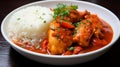 Pollo Guisado: Rich Tomato-Based Chicken Stew with Rice or Arepas