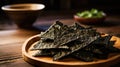 Savor the ocean flavor with these delectable nori chips.