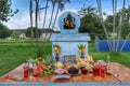 Savory food, offerings to worship Lord Ganesha, the belief of India.