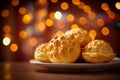 Savory Gougeres: Classic French Cheese Puffs with Gruyere and Herbs