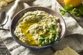 Savory Homemade Mediterranean Baba Ganoush