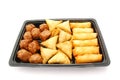 Savory pastry snacks Royalty Free Stock Photo