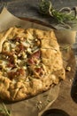 Savory Prosciutto Cheese and Pear Galette