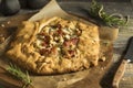 Savory Prosciutto Cheese and Pear Galette