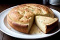 Savory Sensation Scrumptious Parmesan Cheese Bread.AI Generated