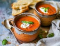 Savory Tomato Basil Soup