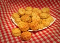 Savoury cheese scones Royalty Free Stock Photo