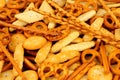 Savoury Pretzel And Cracker Snack Mix Royalty Free Stock Photo