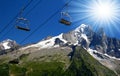 Savoy Alps in France Royalty Free Stock Photo