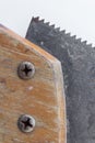 Saw / old handsaw macro - vintage tool