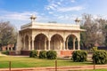 Sawan Pavilion in the Red Fort of Delhi park, India