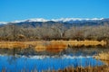 Sawhill Pond winter reflection