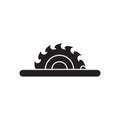 Sawmill icon design template vector isolated