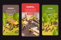 Sawmill Isometric Banners