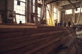 At the sawmill