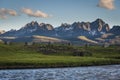 Sawtooth Mountain Range, Idaho Royalty Free Stock Photo