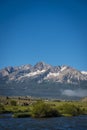 Sawtooth Mountain Range, Idaho Royalty Free Stock Photo