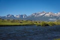 Sawtooth Mountain Range, Idaho Royalty Free Stock Photo