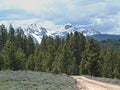 Sawtooth Mountains near Stanley, Idaho C Royalty Free Stock Photo