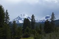 Sawtooth Mountains near Stanley, Idaho Royalty Free Stock Photo