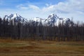 Sawtooth Mountains - Stanley, Idaho Royalty Free Stock Photo