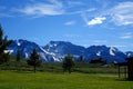Sawtooth Mountains - Stanley, Idaho Royalty Free Stock Photo