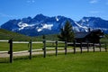 Sawtooth Mountains - Stanley, Idaho Royalty Free Stock Photo