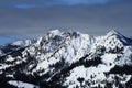Sawtooth Peaks Royalty Free Stock Photo