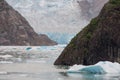 Sawyer Glacier on Tracy Arm, Alaska Royalty Free Stock Photo