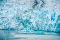 Sawyer glacier in tracy arm alaska fjords near ketchikan alaska