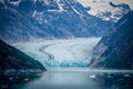 Sawyer Glacier at Tracy Arm Fjord in alaska panhandle