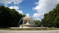 The Saxon Garden Fountain Royalty Free Stock Photo