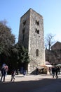 The Saxon Tower on Cornmarket Street in Oxford UK