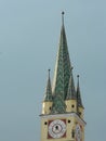 Saxon tower in Medias, Romania