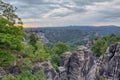 Saxonian Swiss Rock Formation near Dresden