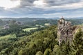 Saxonian Swiss Rock Formation near Dresden