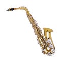 Saxophone-3 Royalty Free Stock Photo